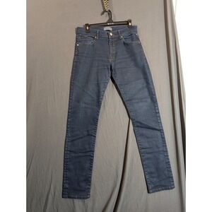 ZARA MAN Dark Wash Slim Fit Denim Jeans Men Size 32x32 Made in Turkey